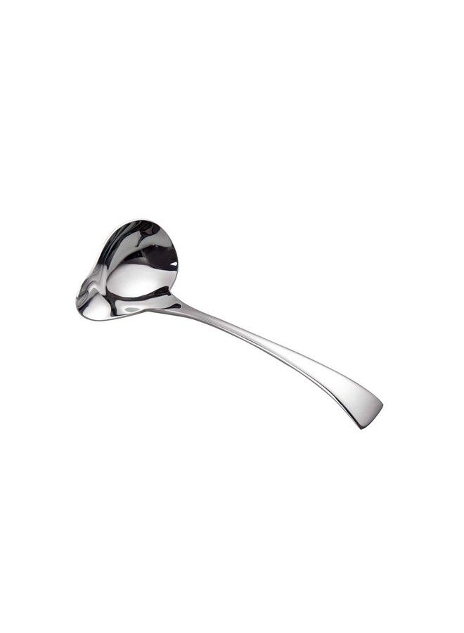 Small Sauce Ladle With Pouring Spout 18/10 Stainless Steel Sauce Drizzle Spoon 7Inch