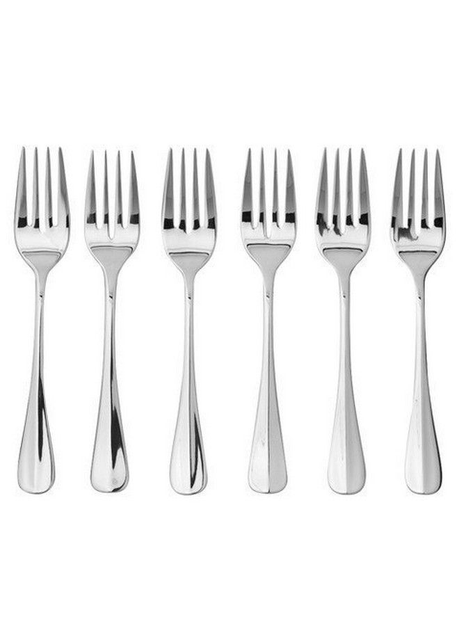 Savor Salad Forks Set Of 6Stainless Steel Silver
