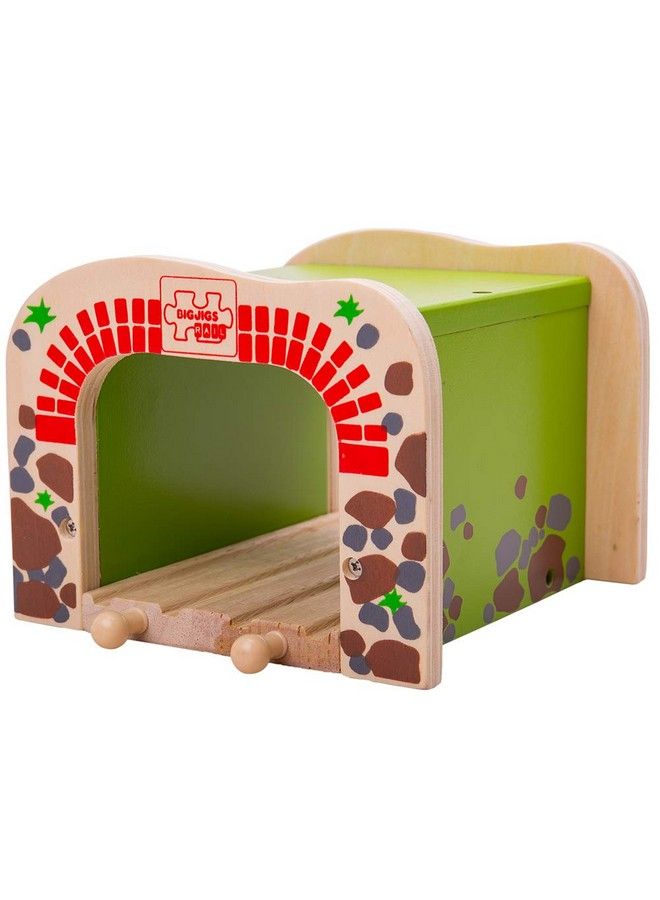 , Double Tunnel, Wooden Toys, Train Set, Train Tunnel, Wooden Train Track Accessories, Bigjigs Accessories, Train Toys, Train Tunnel For Kids