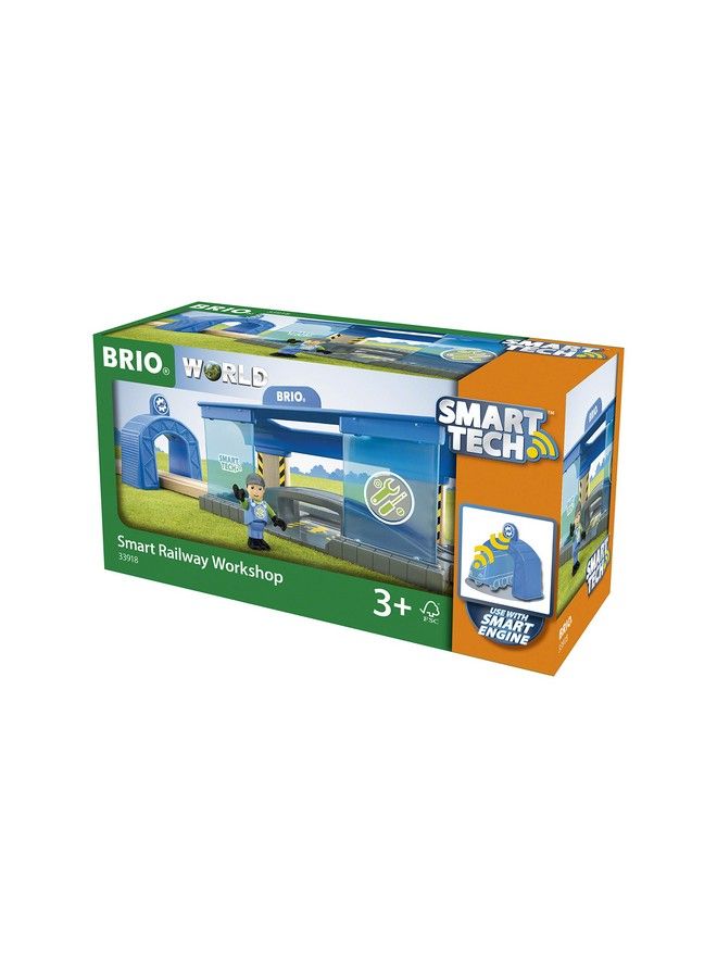 World 33918 Smart Railway Workshop ; 3 Piece Toy Train Accessory For Kids Ages 3 And Up