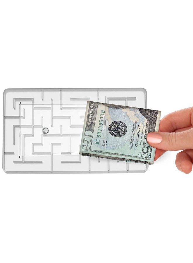 Money Puzzle Box, Money Maze Gift Holder, Fun Way To Give Cash As A Gift Stocking Stuffers For Kids And Adults