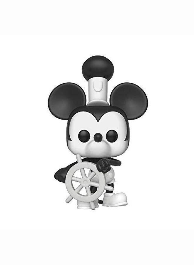 Mickey'S 90Th Steamboat Willie Collectible Figure Multicolor