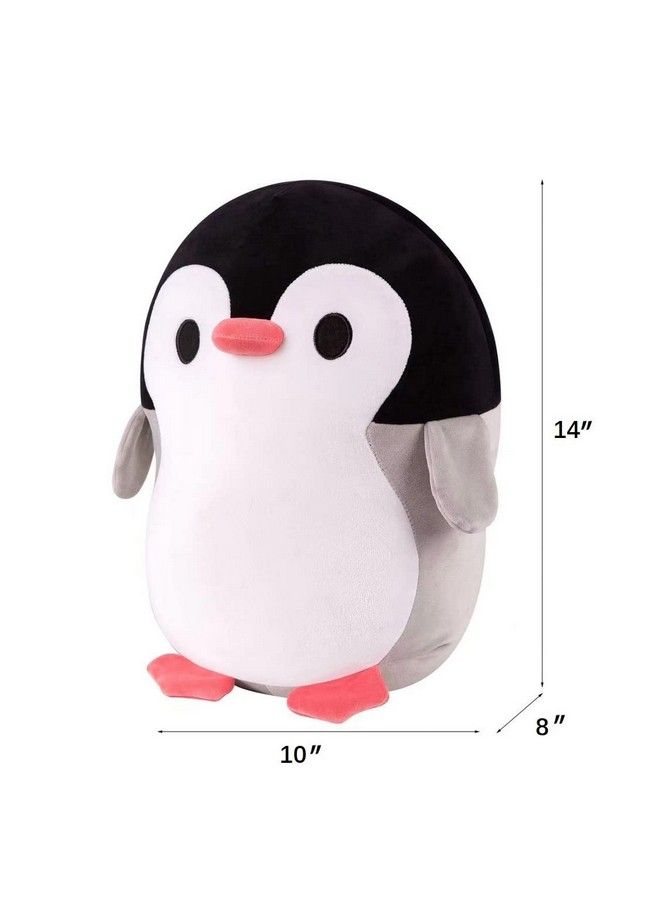 Plush Penguin, Animal Plush Toy, Kawaii Stuffed Animal, Cute Plush Pillow, Cute Cushion, Great For Autism, Concentration, Stress Relief, 14 Inches