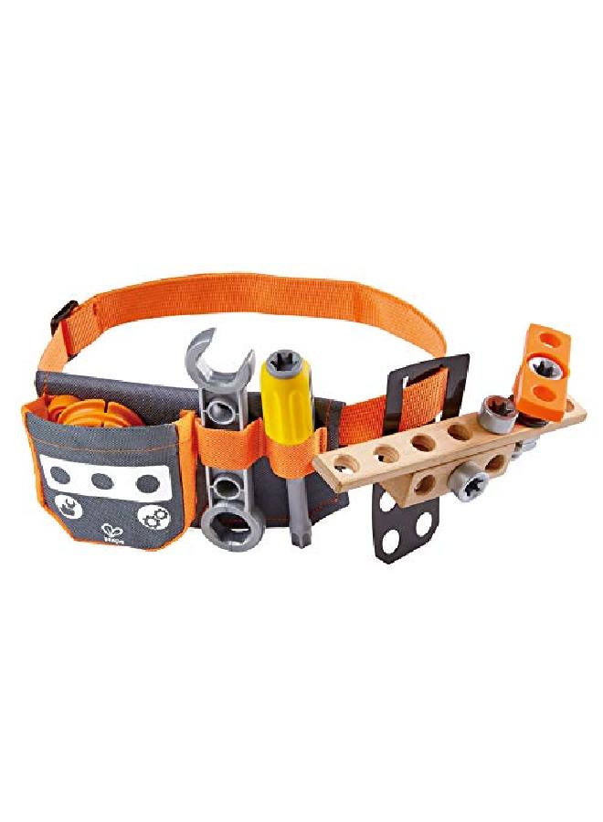 Junior Inventor Scientific Tool Belt ; 19 Piece Utility Component Steam Tool Storage Belt For Children +4 Years