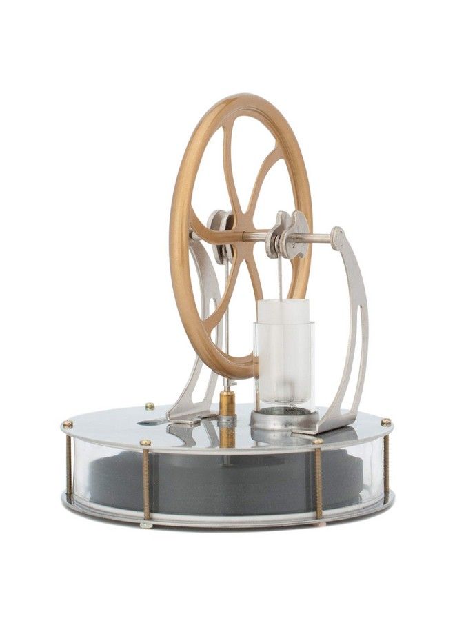 Most Classical Low Temperature Stirling Engine, Unique Coffee Timer, Best Gift Option, Educational Toy, Steam Engine Model Dltd303