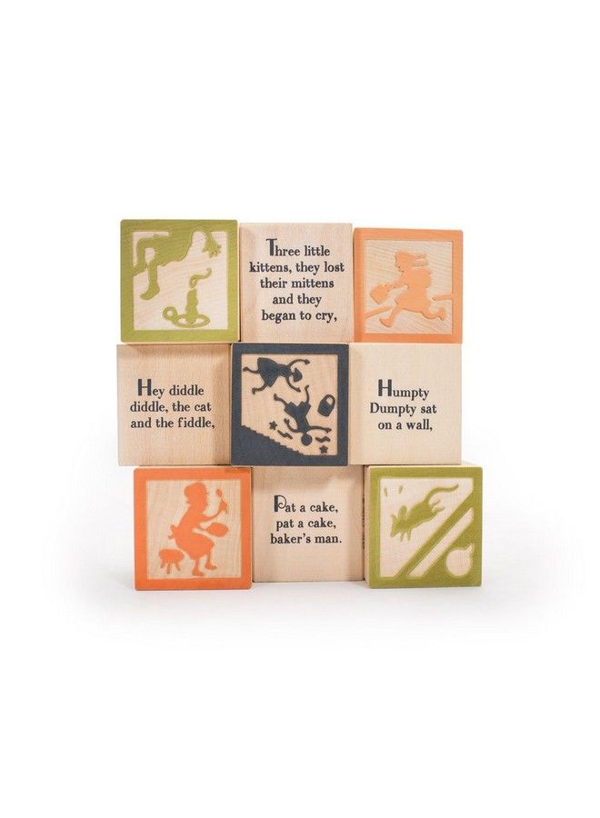 Nursery Rhyme Blocks Made In The Usa