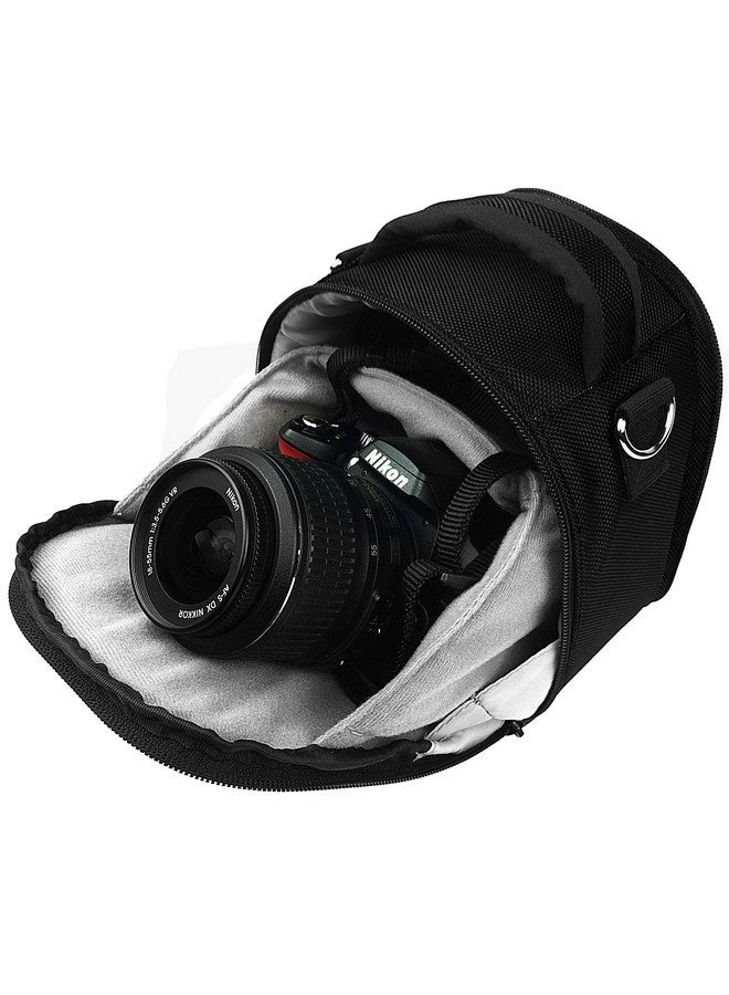 Laurel Onyx Black Carrying Case Bag For Sony Cyber Shot Alpha E Mount A Mount Series Camera'S