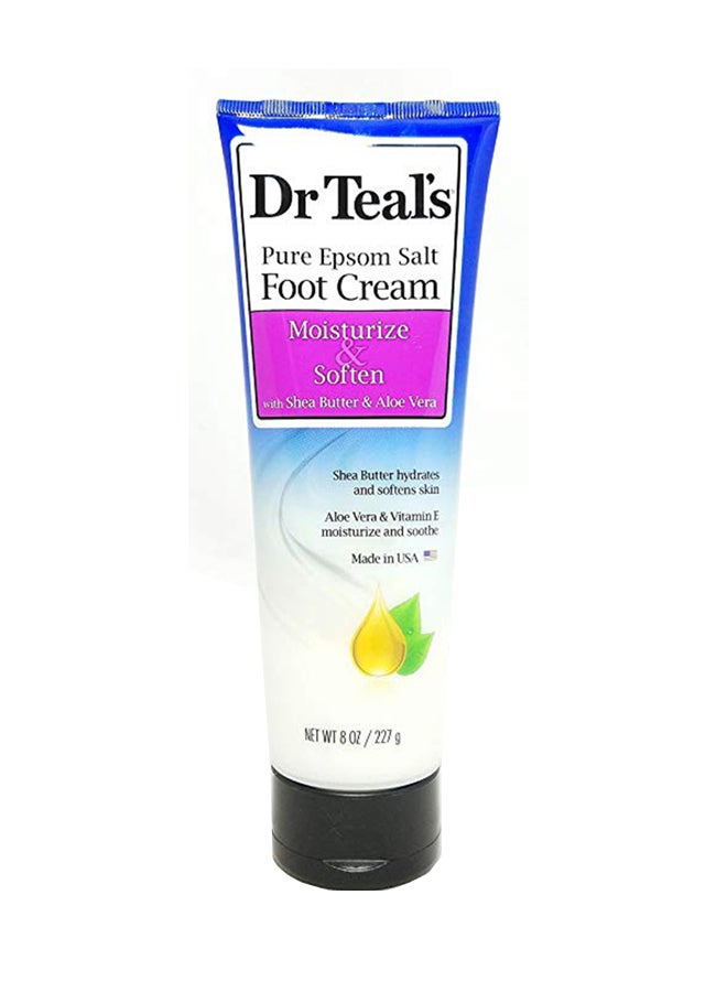 Foot Cream With Pure Epsom Salt 227grams