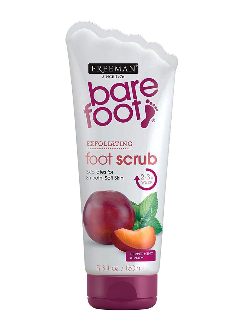 Peppermint And Plum Exfoliating Bare Foot Scrub