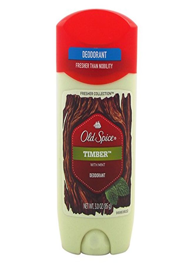Fresher Collection Invisible Solid Men'S Deodorant Timber 3 Ounce