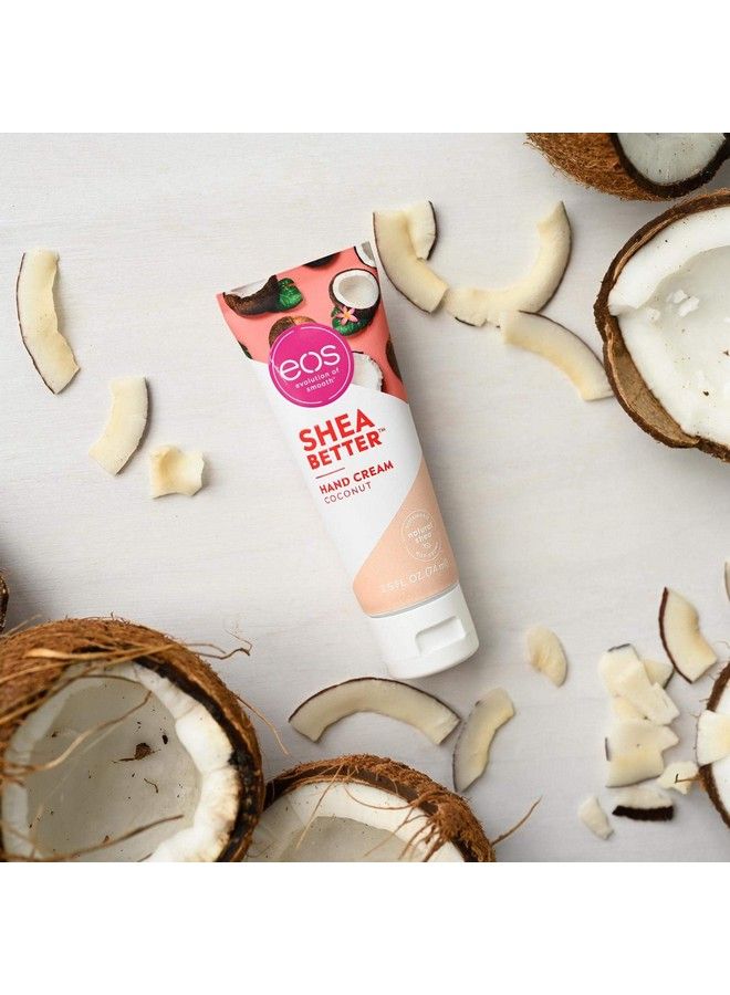 Shea Better Hand Cream Coconut Natural Shea Butter Hand Lotion And Skin Care 24 Hour Hydration With Shea Butter & Oil 2.5 Oz Packaging May Vary