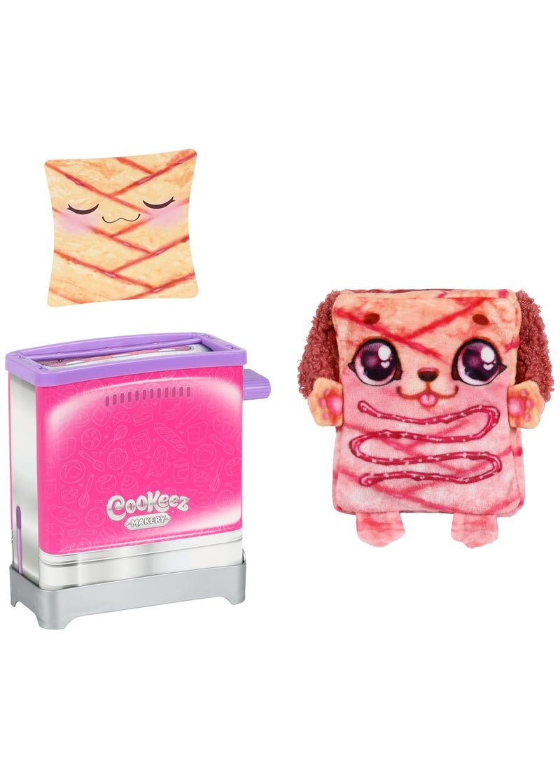 Cookeez Makery Toasty Treatz Toaster with Scented Plush - Assorted / Style May Vary
