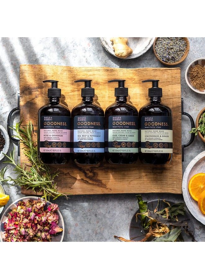 Goodness Oud Cedar & Amber 500Ml Hand Wash Pack Of 3