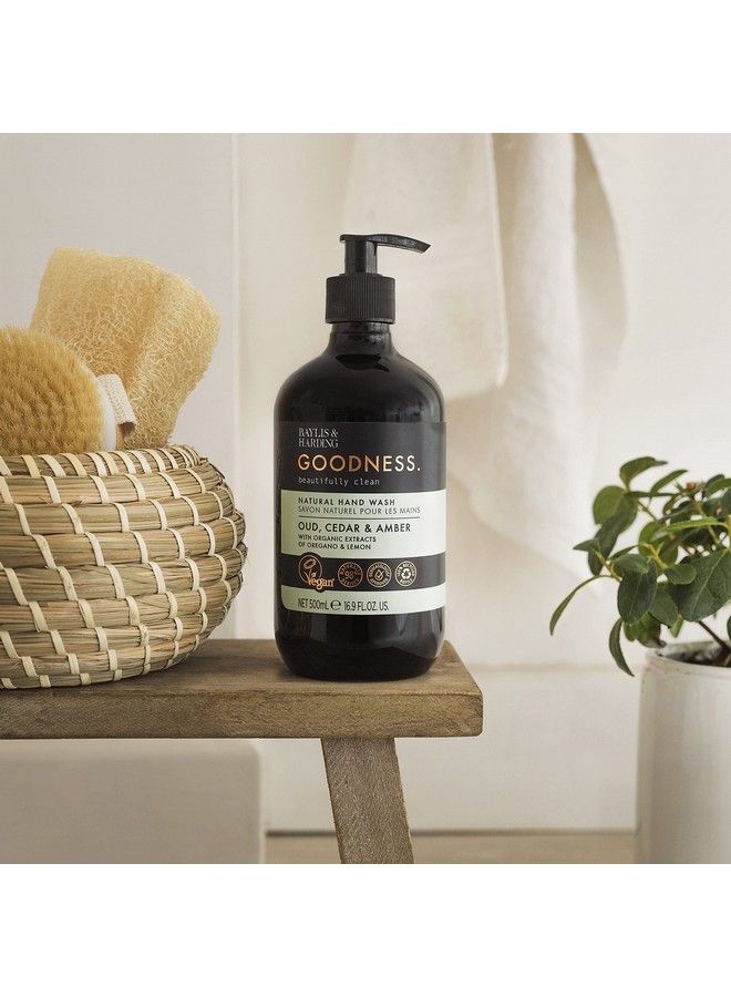 Goodness Oud Cedar & Amber 500Ml Hand Wash Pack Of 3