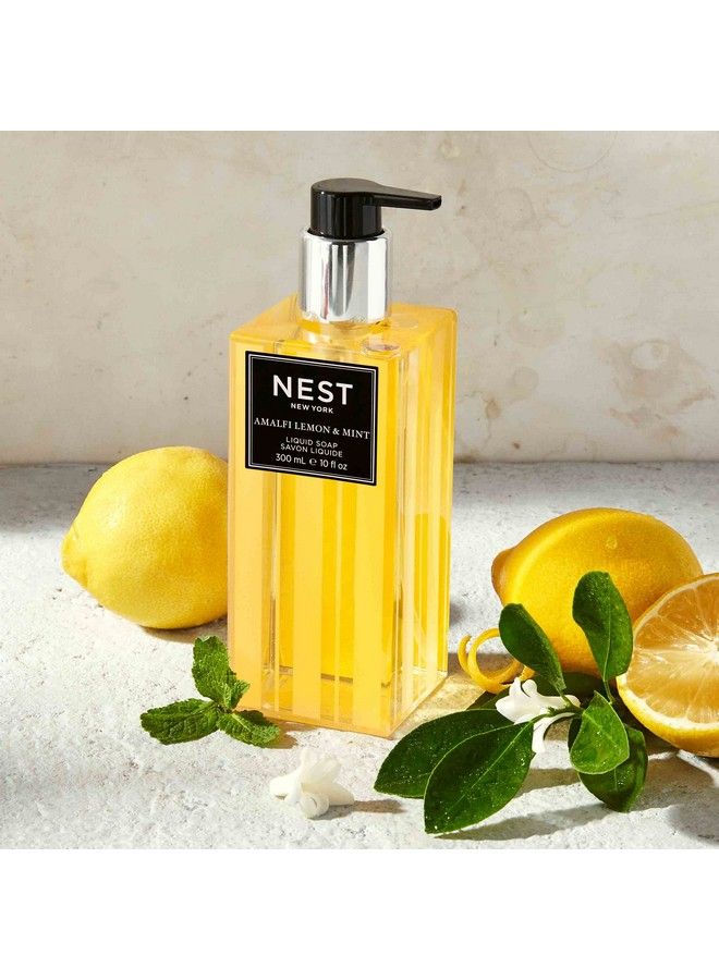 Amalfi Lemon & Mint Liquid Hand Soap 10 Ounce