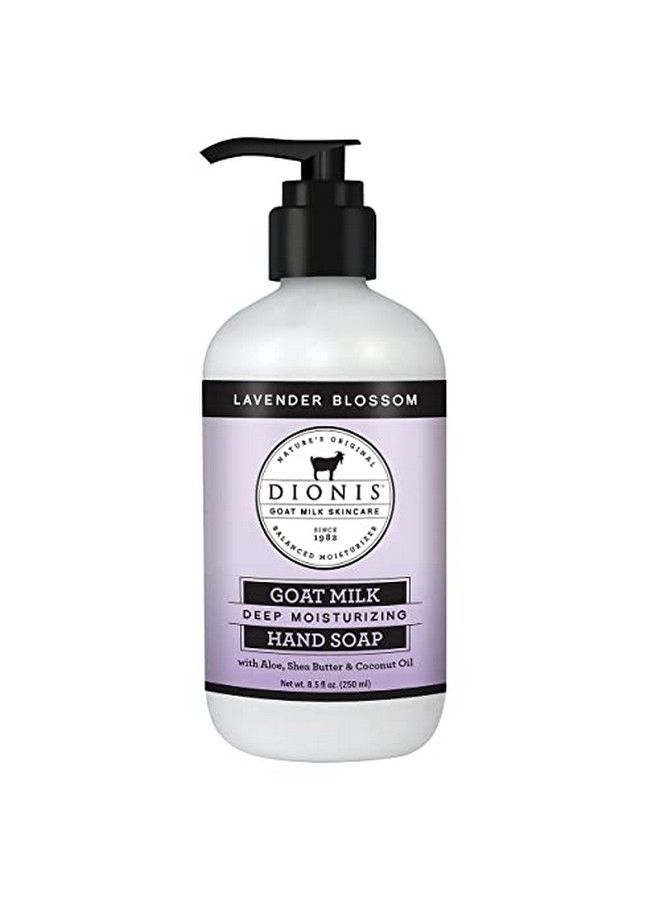 Goat Milk Skincare Lavender Blossom Scented Hand Soap (8.5 Oz) Made In The Usa Crueltyfree And Parabenfree