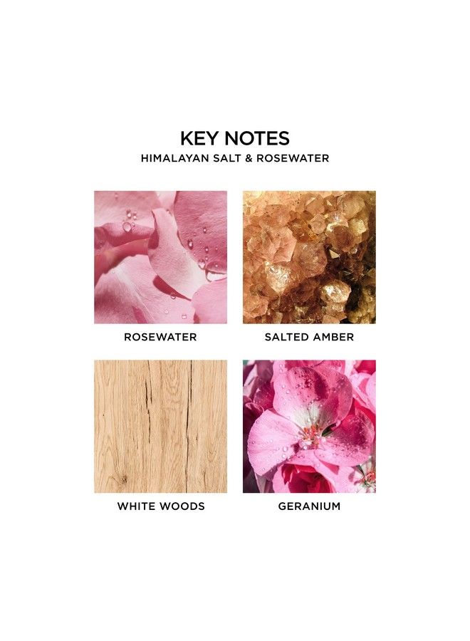 Himalayan Salt & Rosewater Liquid Hand Soap 10 Fluid Ounces