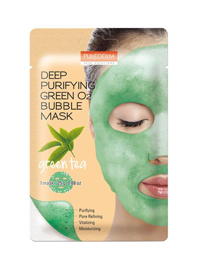 Deep Purifying Green  Bubble Mask 25grams