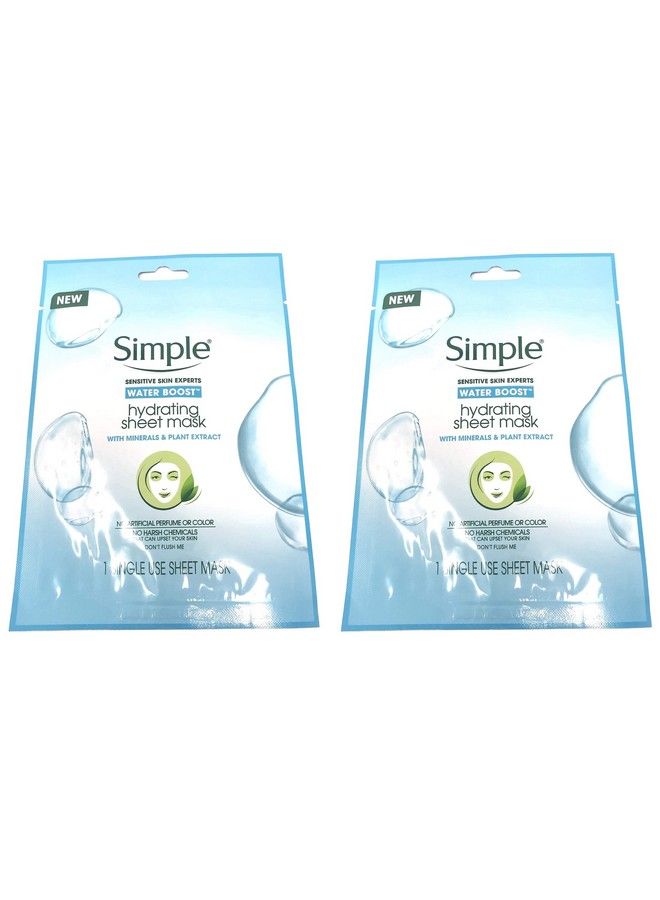 Water Boost Hydrating Sheet Mask 1 Mask (Bundle Of 2)