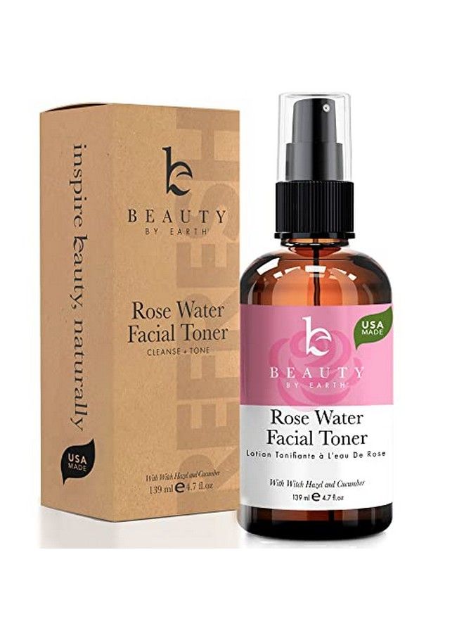 Rosewater Face Mist Hydrating Rose Toner Face Spray Mist With Witch Hazel Rosewater Toner Face Rosewater Spray Face Mist Hydrating Spray
