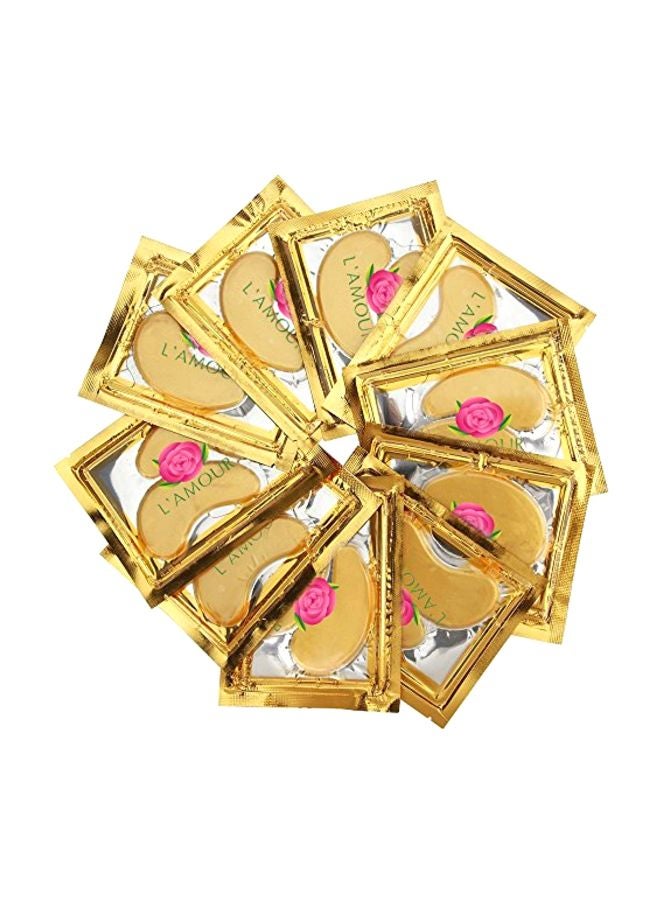 30 Pairs Of Collagen Crystal Eye Mask Gold