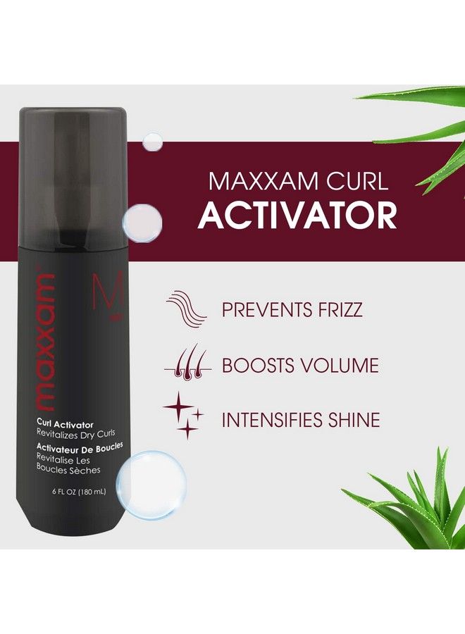 Curl Activator | Prevent Frizz | Boost Volume | Revitalize Dry Curls & Hair | Defining Curl Spray 8 Fl Oz