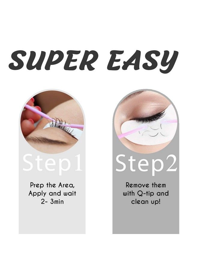 Safe Eyelash Extension Remover Gel 15Ml Gentle Fast Acting Lash Glue Remover For Eyelash Extensions Works In Just 60 Seconds Nonirritating Professional Eyelash Extension Remover Gel