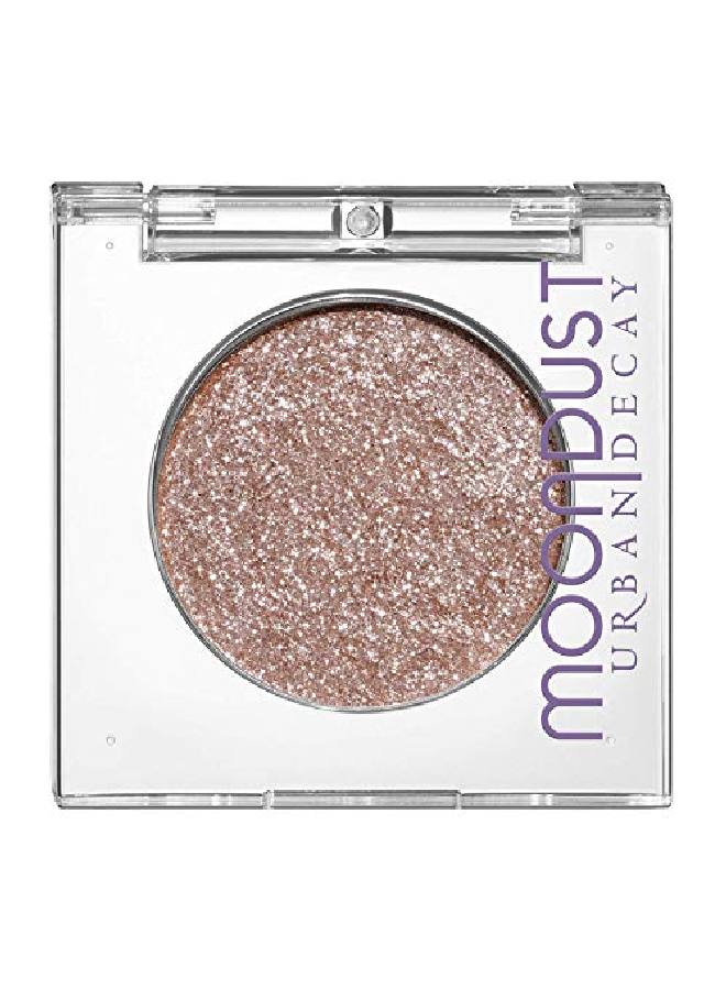 24/7 Moondust Eyeshadow Compact Space Cowboy - Light Champagne Gold With Silver Sparkle - Maximum Glitter & Velvety Shimmer