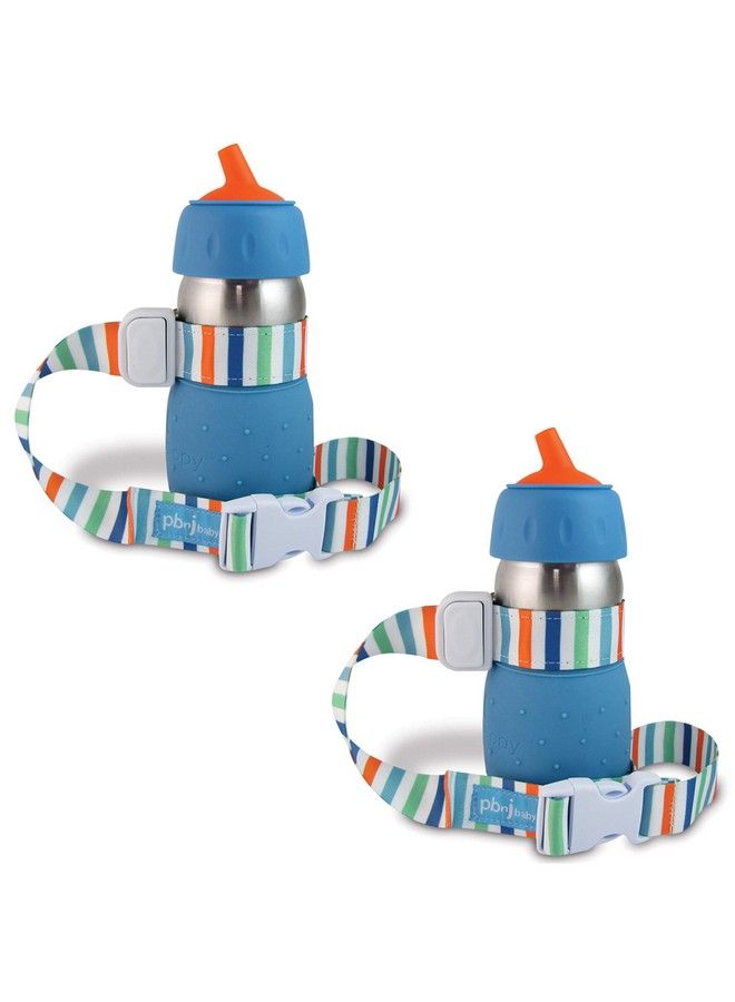 Sippypal Sippy Cup Holder Strap Leash Tether (Beach 2 Pack)