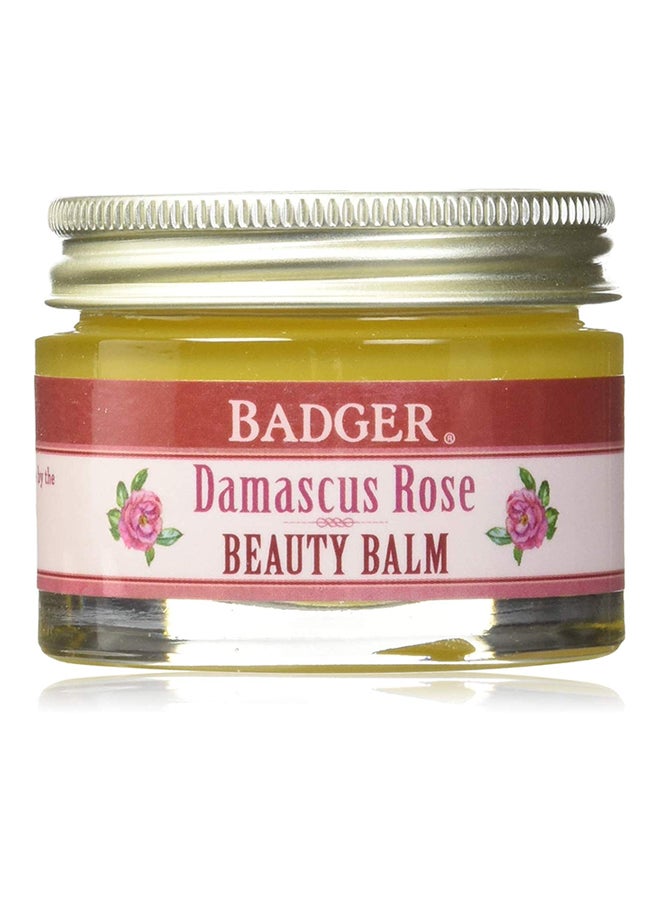 Damascus Rose Beauty Balm 1 Oz Glass Jar