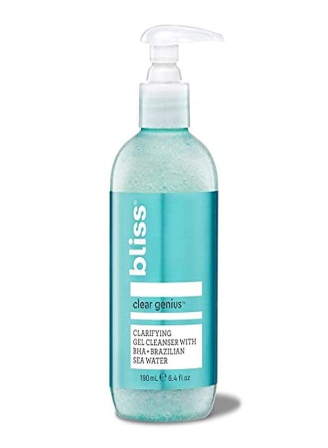 Clear Genius Clarifying Gel Cleanser | Non-Irritating | Clean | Cruelty-Free | Paraben Free | Vegan | 6.4 Oz