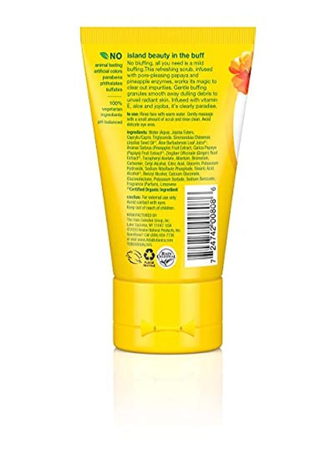 Hawaiian Facial Scrub, Pore Purifying Pineapple Enzyme, 4 Oz (Packaging May Vary)
