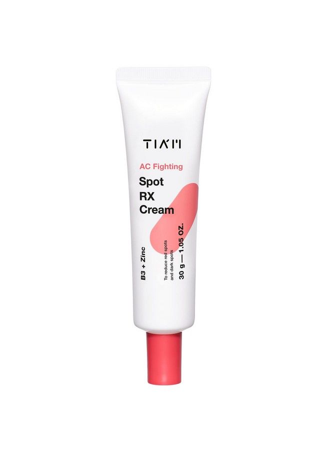 Ac Fighitng Spot Rx Cream Acneprone Skin Acne Spot Treatment Intensive Nourishing And Calming For Dry Redlooking Skin After A Blemish 1 Oz