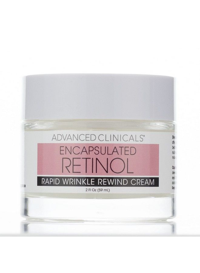 Encapsulated Retinol Face Cream Moisturizer Facial Lotion Helps Diminish Wrinkles Crepey Skin & Age Spots Fragrance Free Anti Aging Skin Care Retinol Lotion For Face 2 Fl Oz