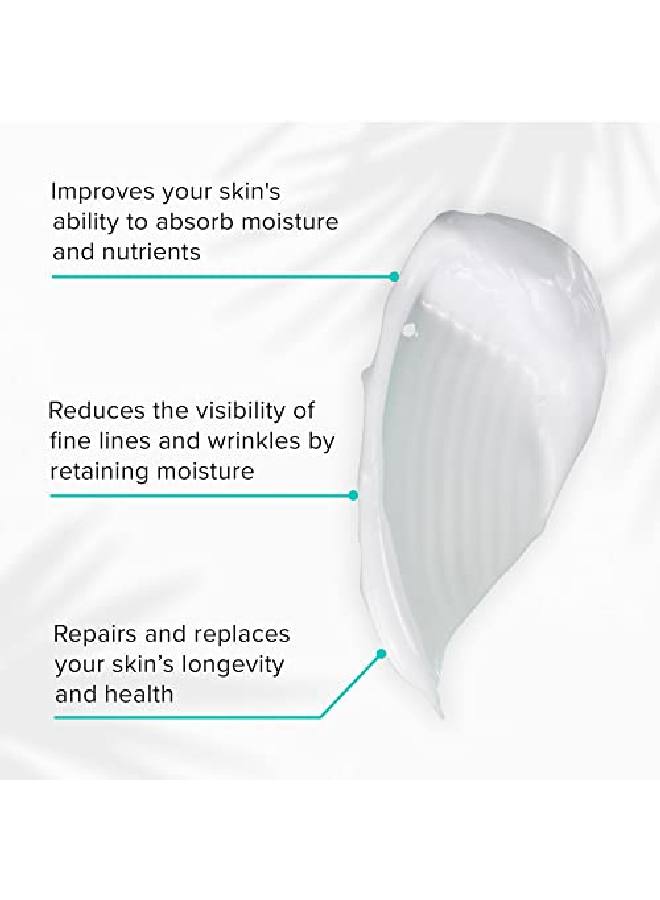 Feel Better Hyaluronic Acid Facial Moisturizer With Jojoba Seed Oil Plant Based Hydrating Face Cream For All Skin Types Paraben Free Natural Skin Care (17 Oz)