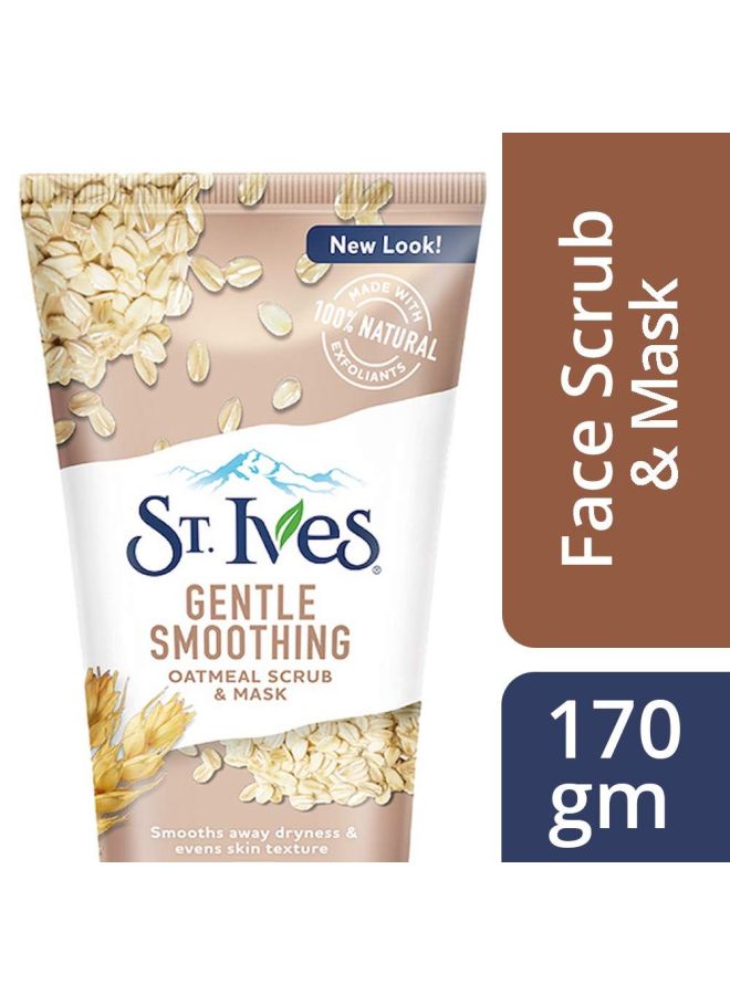 Nourished And Smooth Face Scrub And Mask 170grams