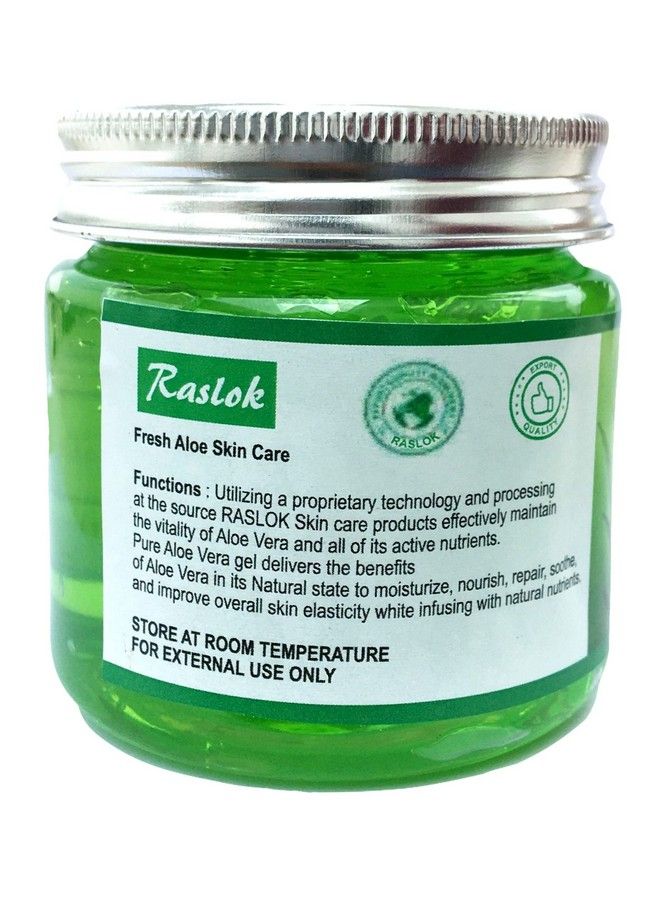 Aloe Vera Gel Pure Natural Organic Aloe Gel For Moisturizing Face Skin & Hair Care (Cucumber 7.76 Oz)