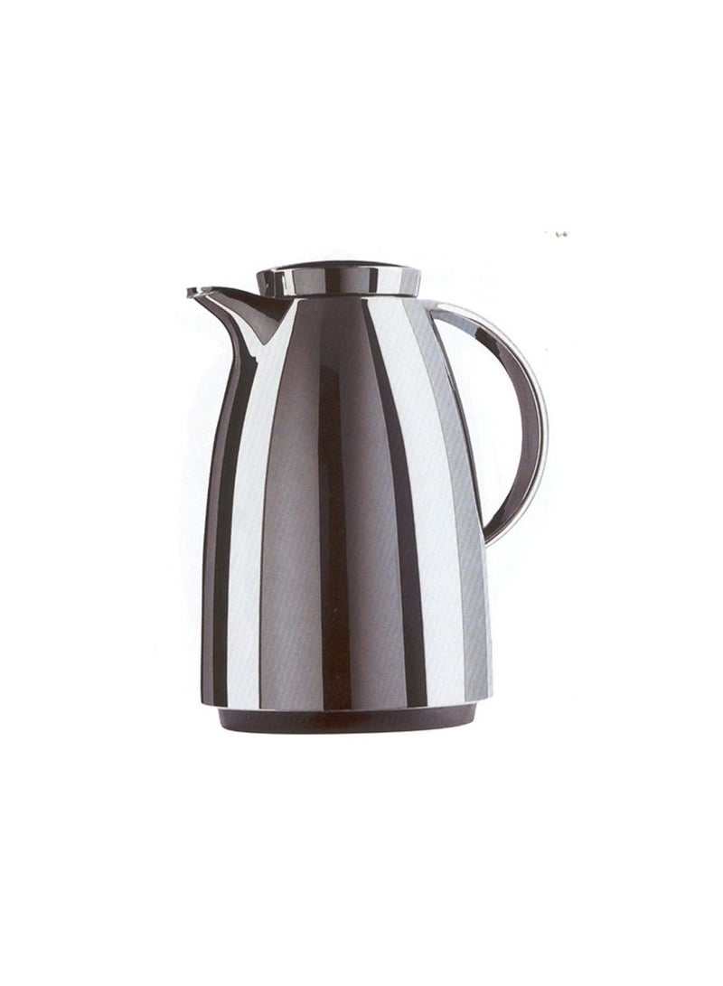 Emsa AUBERGE Thermos CAN 0.35 litre Chrome Vaccum Flask Hot drinks hot for up to 12 hours and Cold drinks cold up to 24 hours 100% leak-proof Flasks Made in Germany