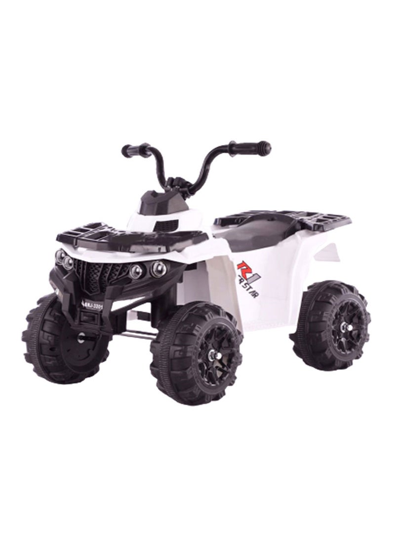 BabyLove Quad Bike Rideon White