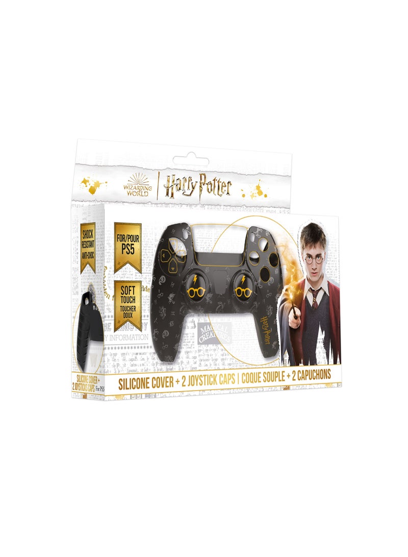 PS5 Set controller Cover + Rubbers Harry Potter Cases/Protection