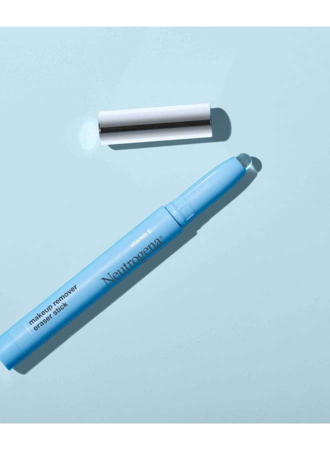 Makeup Remover Eraser Stick with Vitamin E Blue