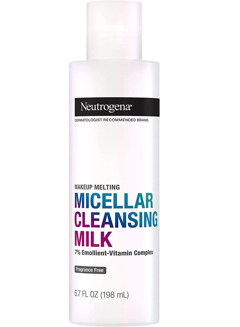 Neutrogena Makeup Melting Micellar Milk Makeup Remover 6.7 fl. oz