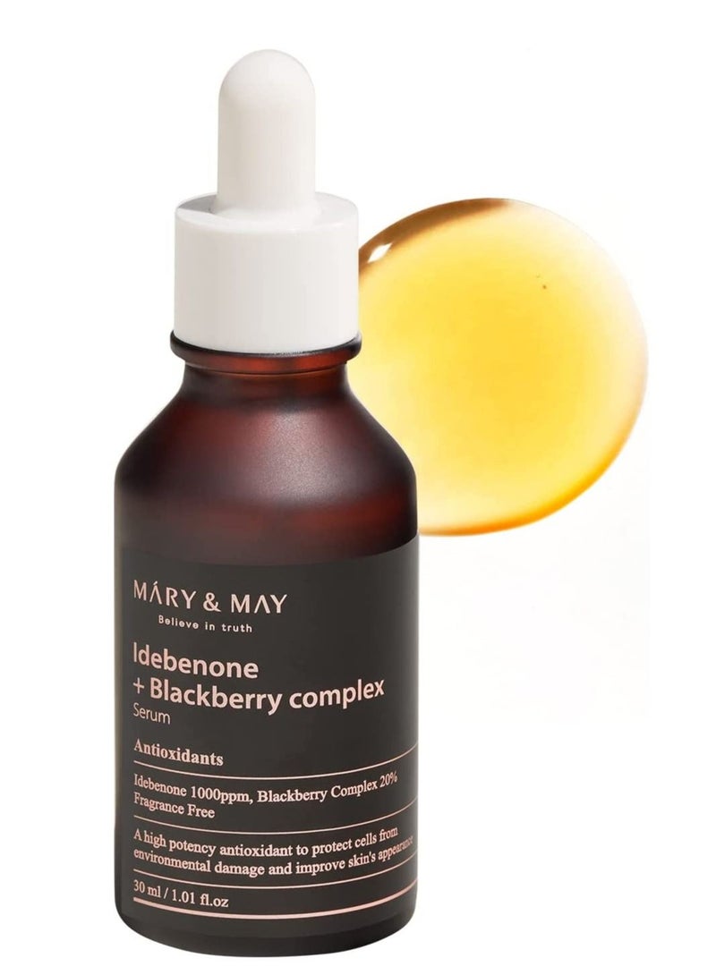 Idebenone and Blackberry complex Serum