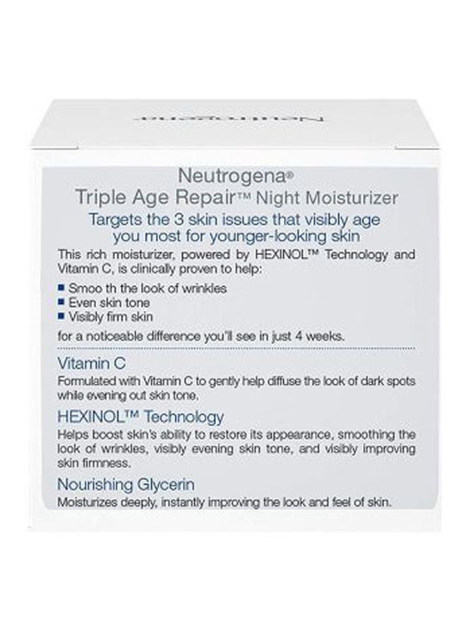 Triple Age Repair Night Moisturizer