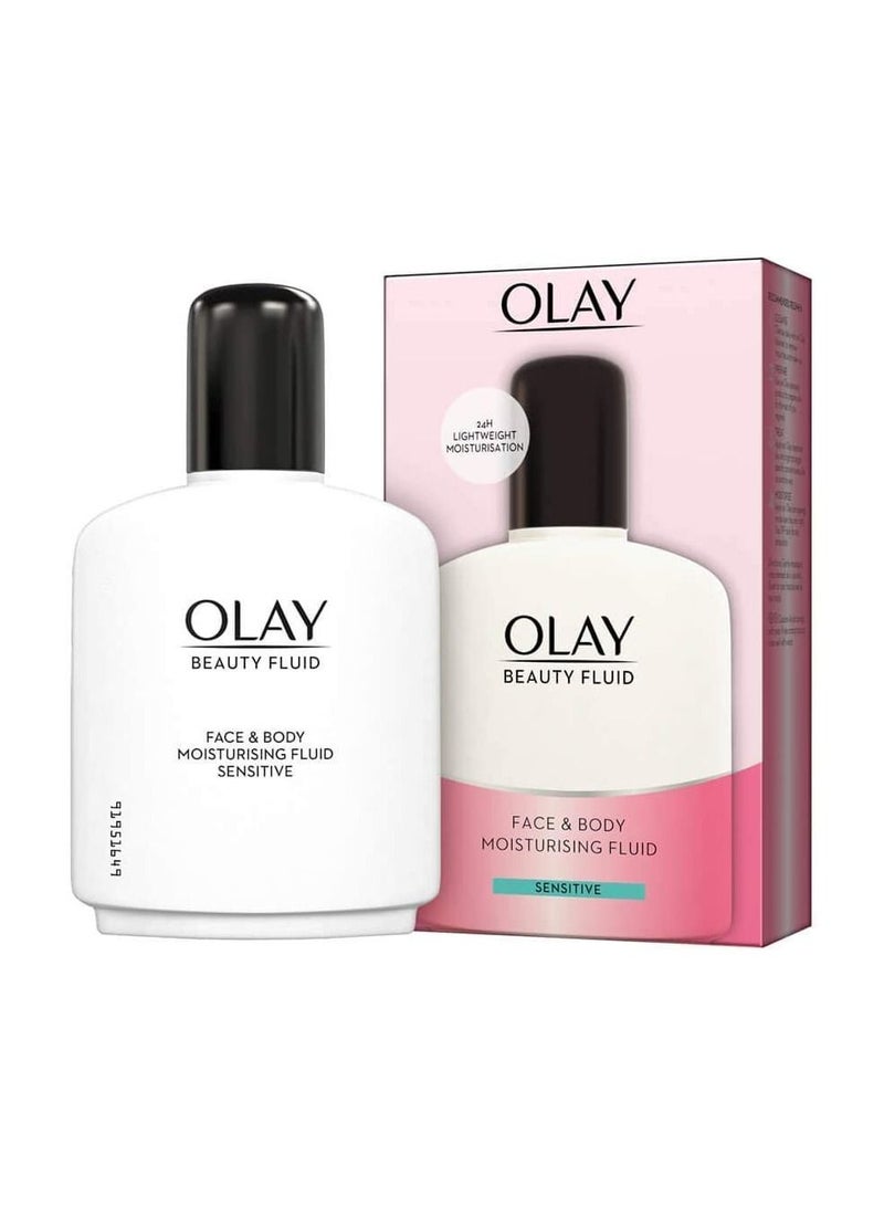Olay Beauty Fluid Face And Body Sensitive Moisturiser