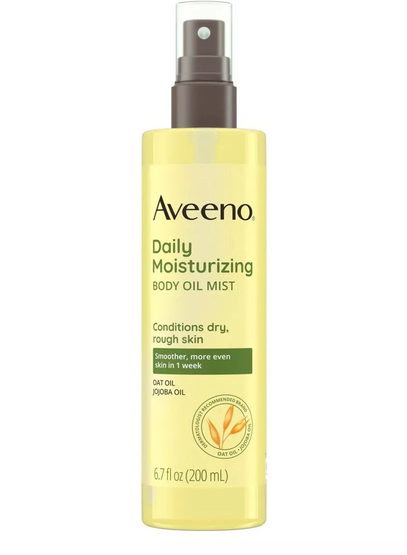 Aveeno Daily Moisturizing Body Oil Mist with Oat Oil 6.7 fl. oz (200ml)