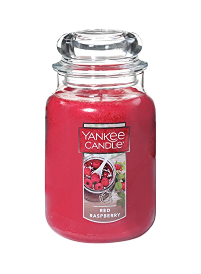 Yankee Candle Large Jar Candle, Red Raspberry 1323186Z