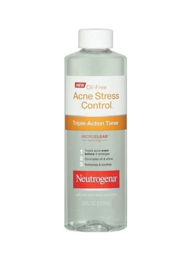 Pack Of 4 Oil-Free Acne Stress Control Triple-Action Toner