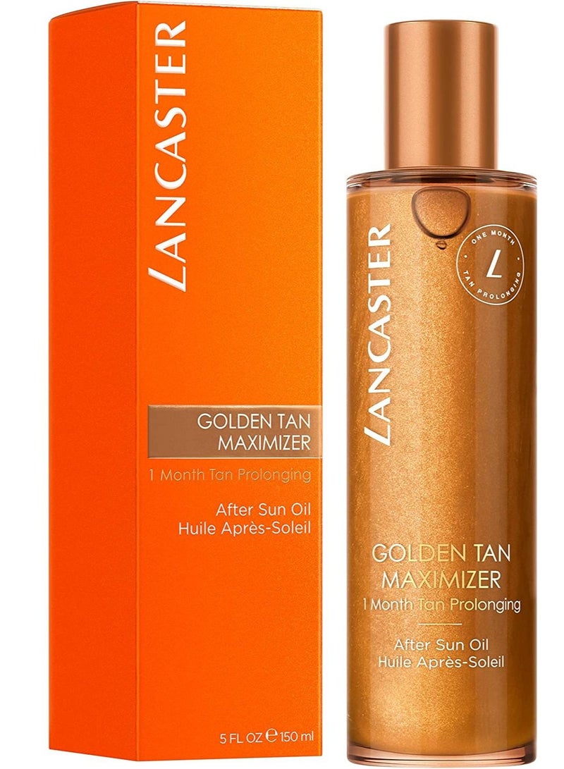 Lancaster Golden Tan Maximizer After Sun Oil, 150Ml