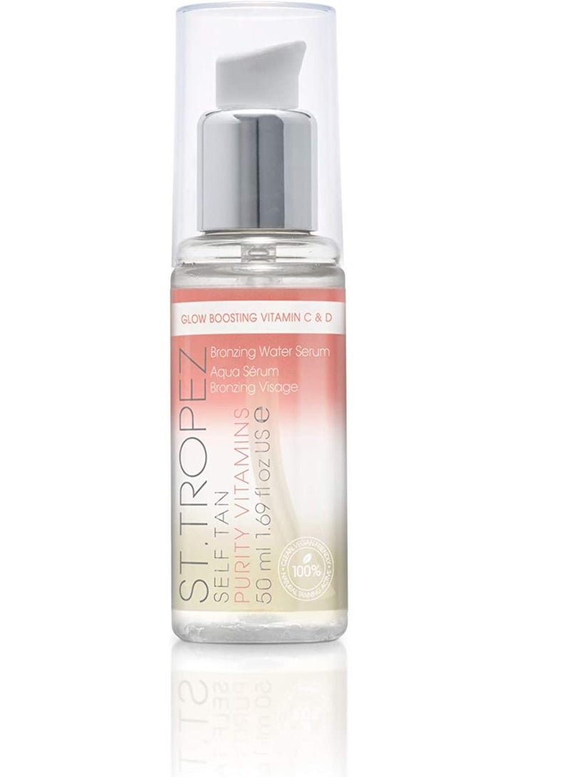 St Tropez Self Tan Purity Vitamins Bronzing Water Serum